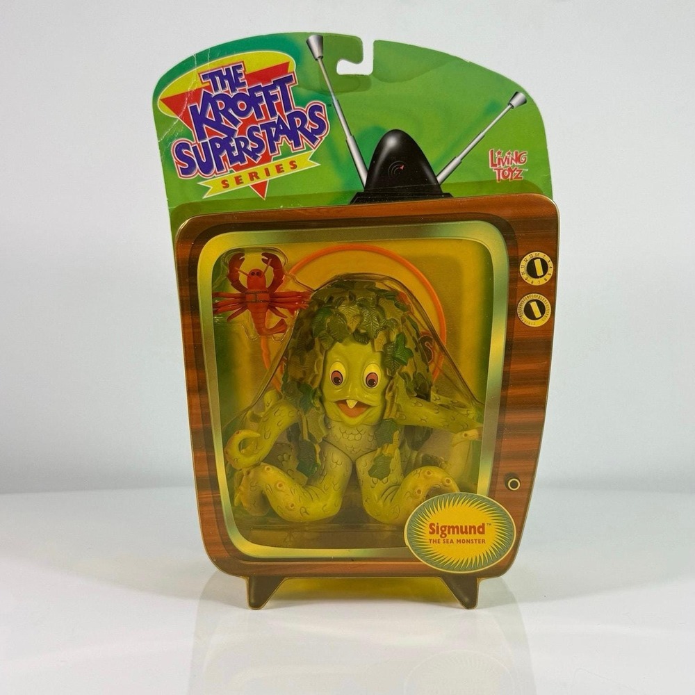 The Krofft Superstars Sigmund Figure Living Toyz Sealed MOC